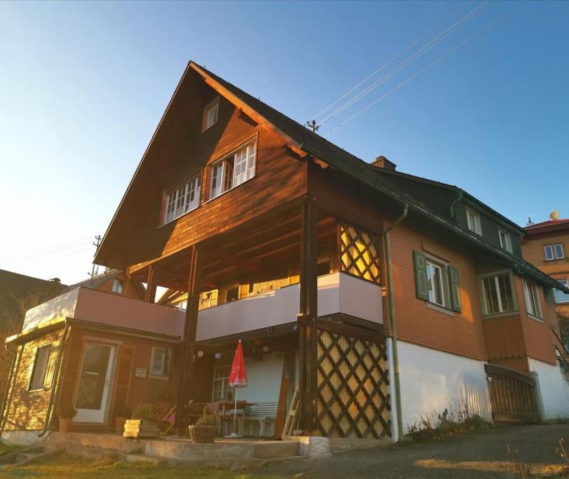Idyllische Kleine Ferienwohnung Im Schwarzwald Friedenweiler Екстер'єр фото